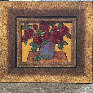 Bouquet Painting By Matthew Sievers